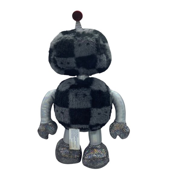 Walmart Valentine's Day Plush Flippable Sequin Heart Robot Toy Glasses 16” - Picture 7 of 7